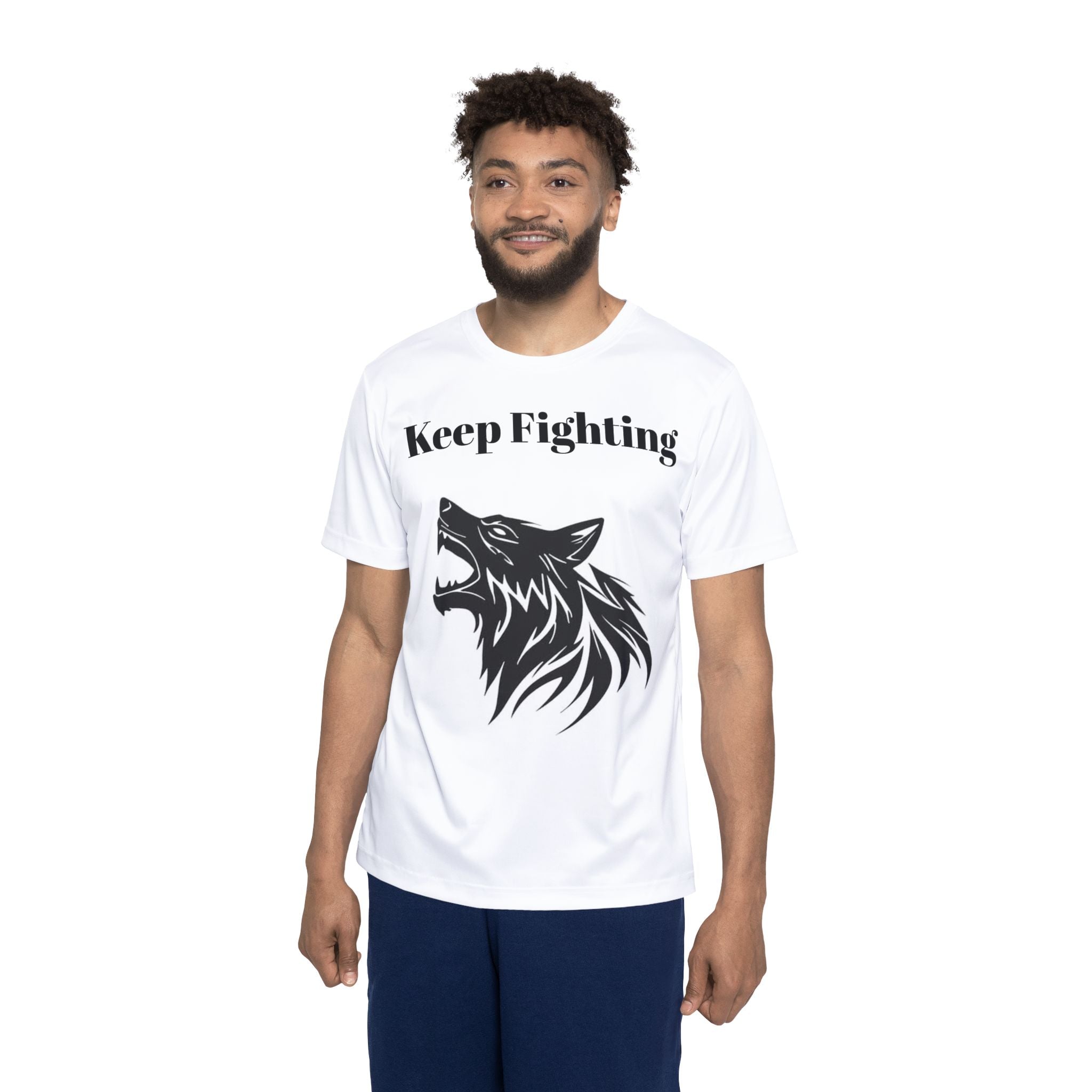 Keep Fighting Wolf Sports Jersey