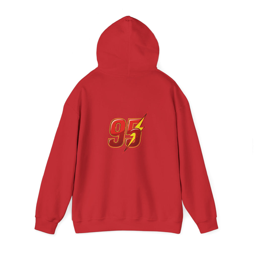 Ka-Chow Lightning 95 Hoodie — Retro Racing Crewneck