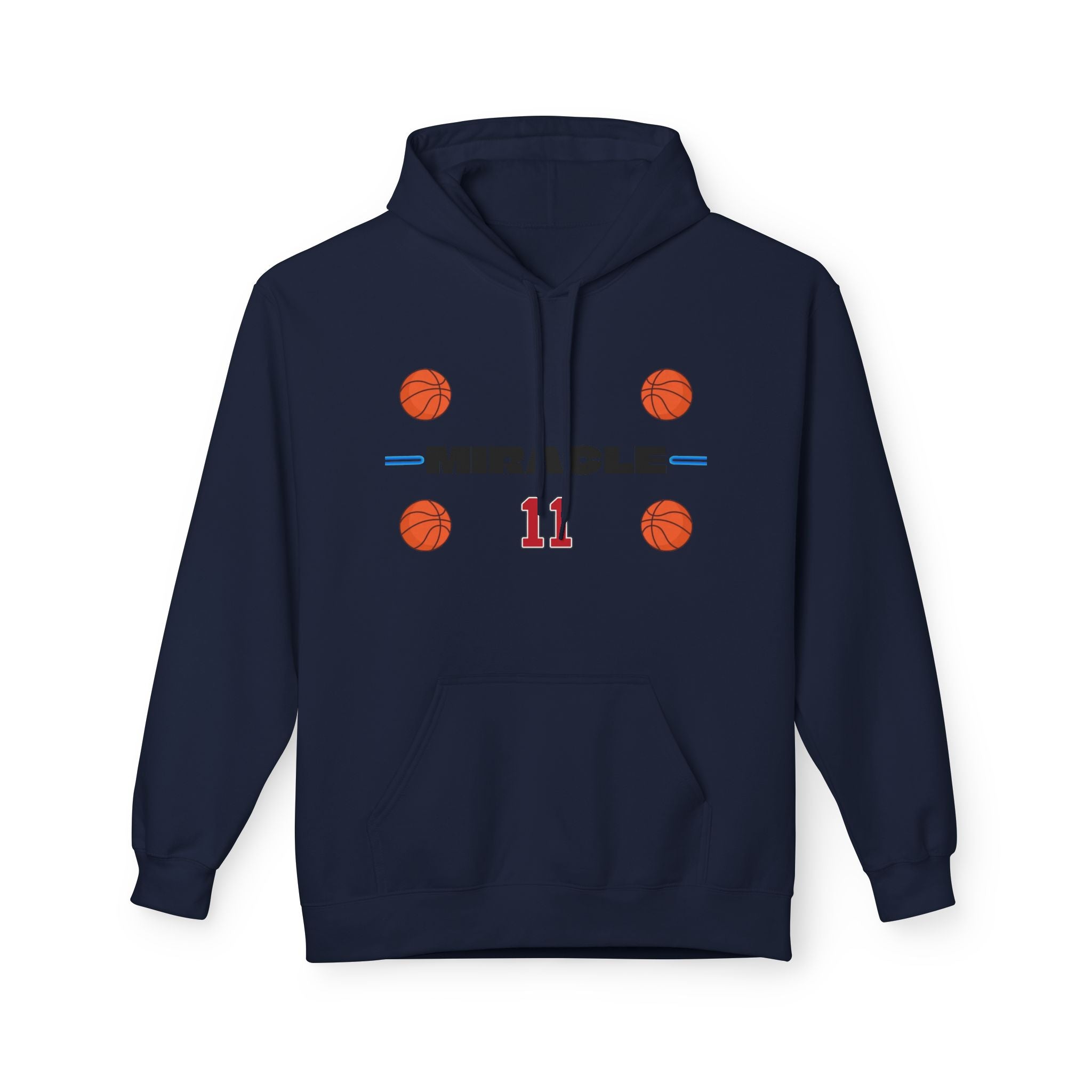 Miracle 11 Basketball Hoodie — The Next Gen Player Sweatshirt