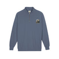 Quarter-Zip Sweatshirt — Vintage Moon & Mountains Logo