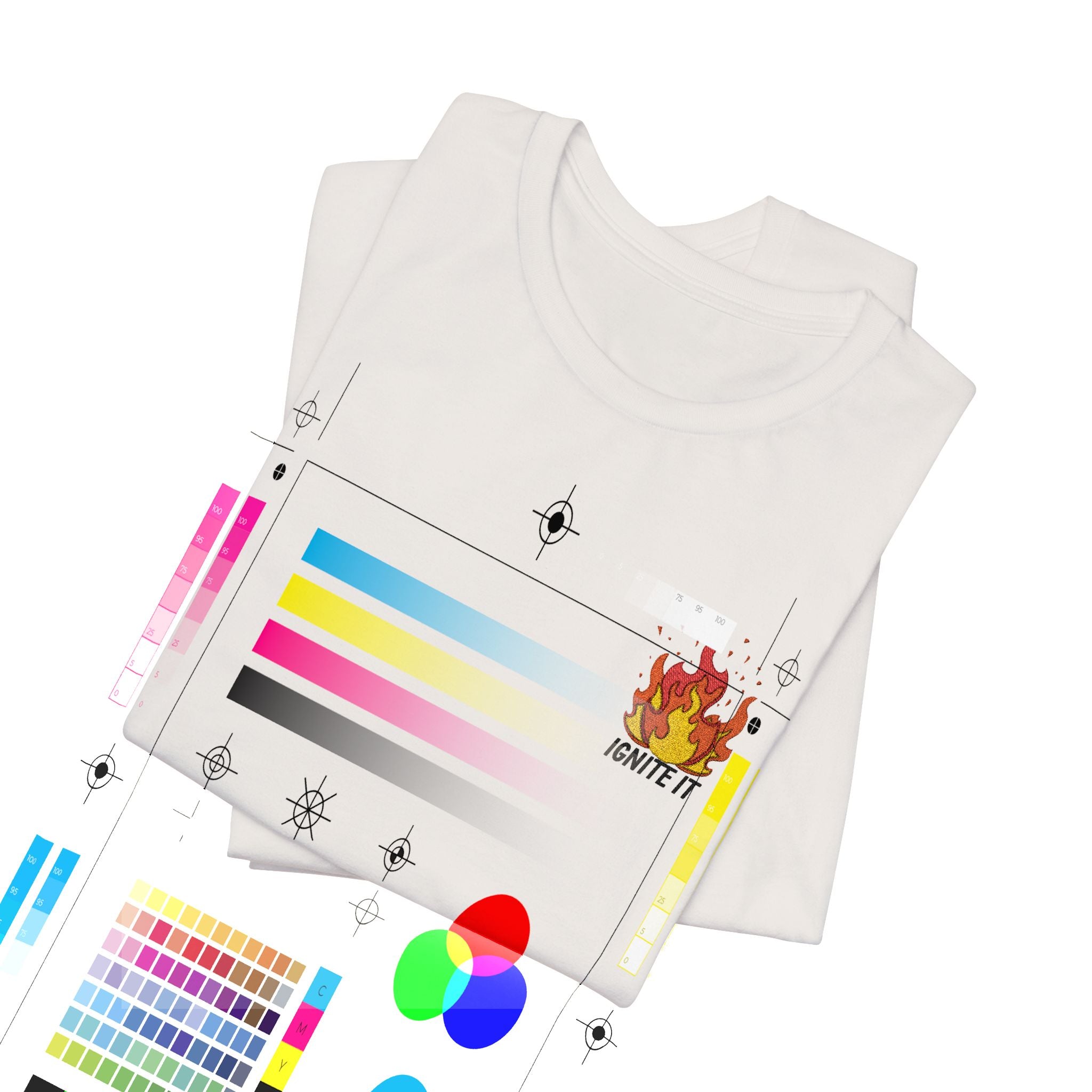 Retro Flame Graphic Tee