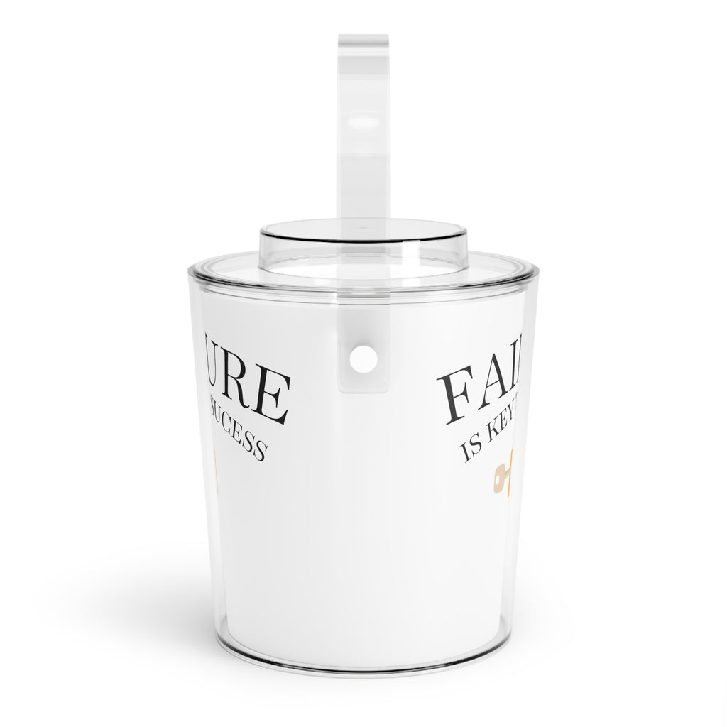 Ice Bucket with Tongs