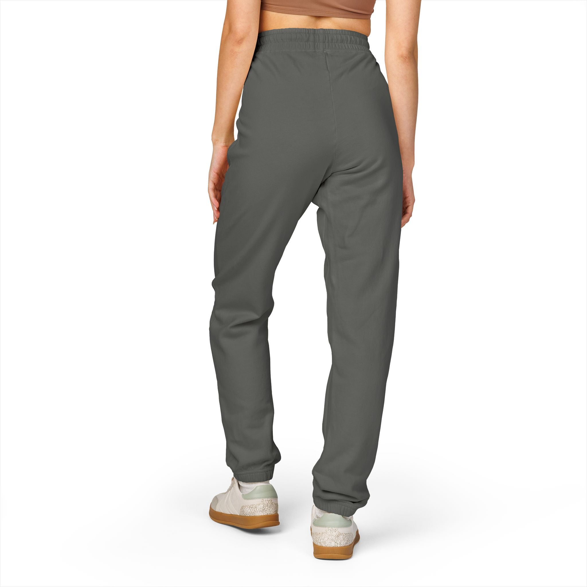 Charcoal 'Defy It' Fleece Sweatpants