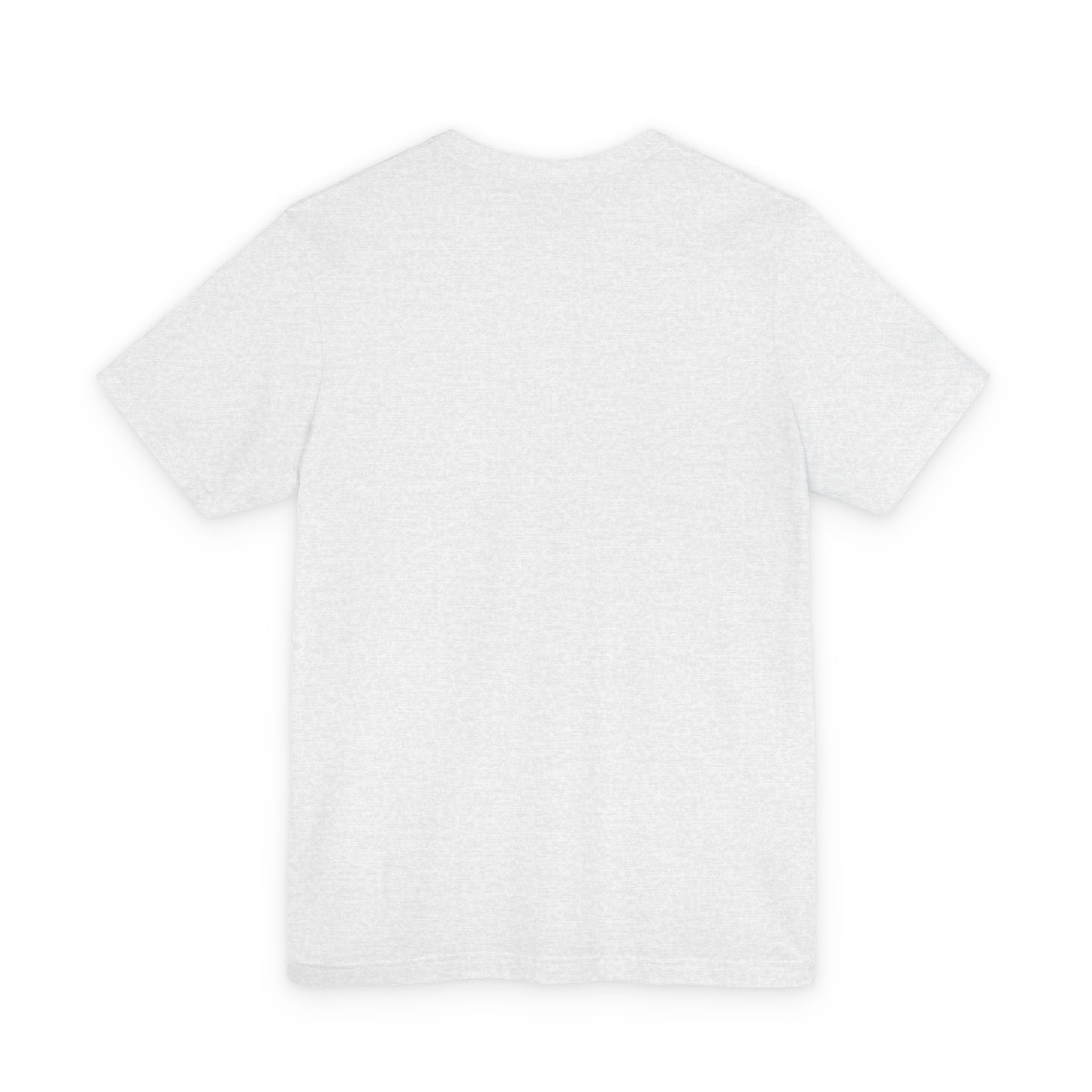Minimalist Moon & Laurel Chest Tee — Celestial Botanical Graphic Shirt