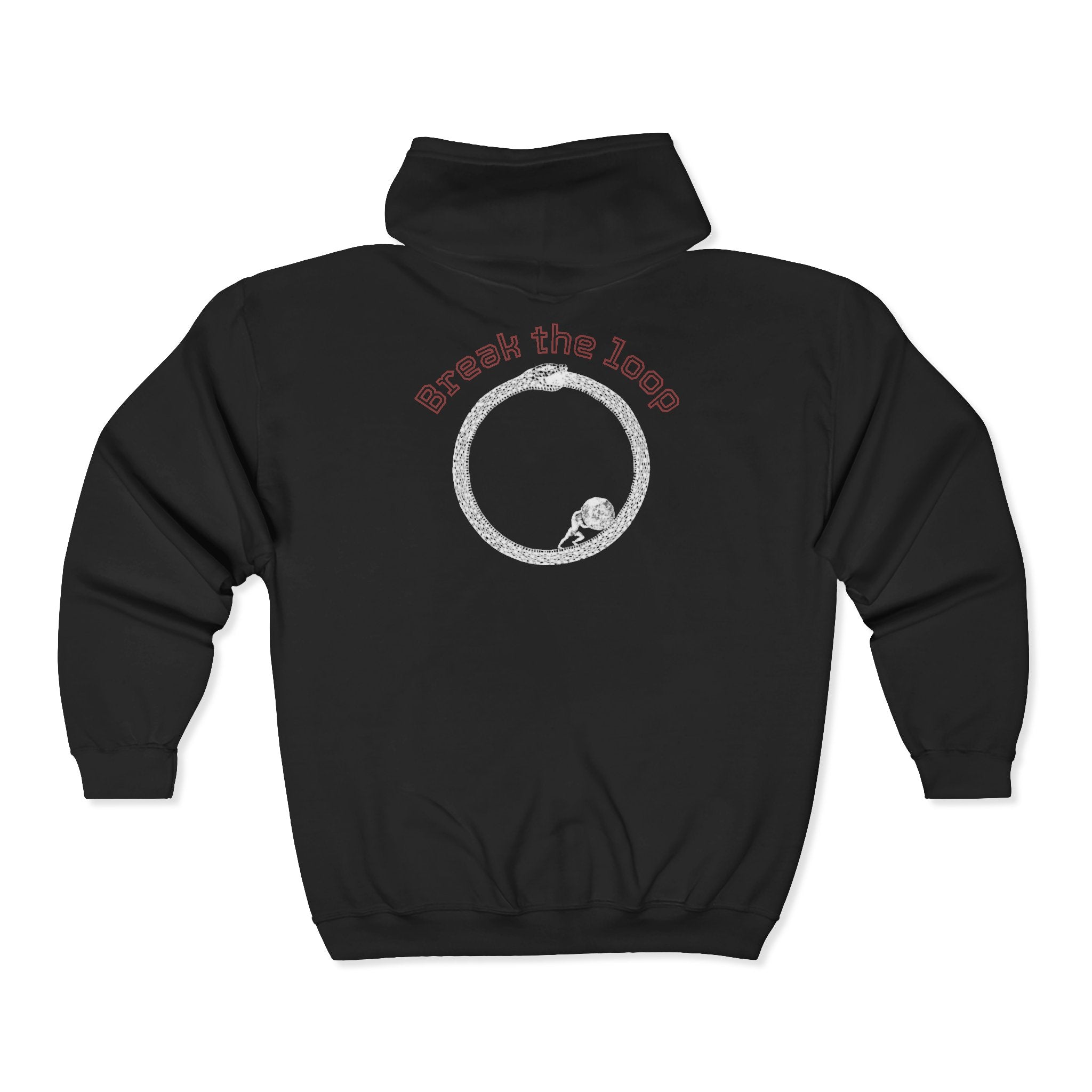 Zip Hoodie — "Break the Loop"  Design