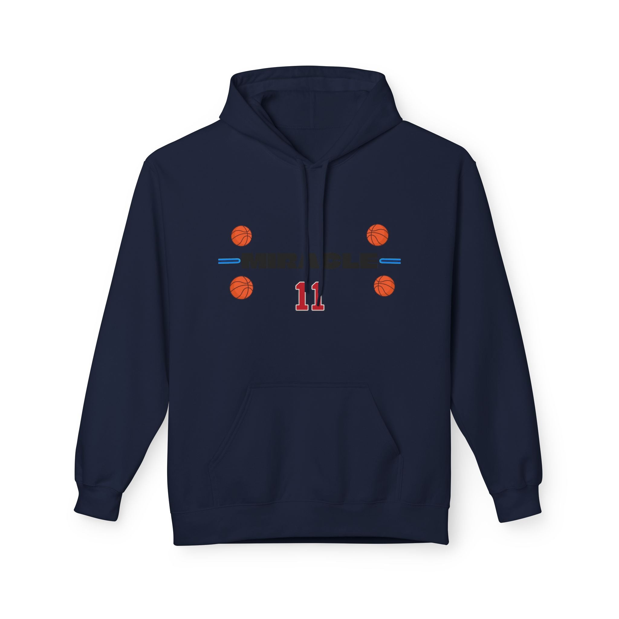 Miracle 11 Basketball Hoodie — The Next Gen Player Sweatshirt