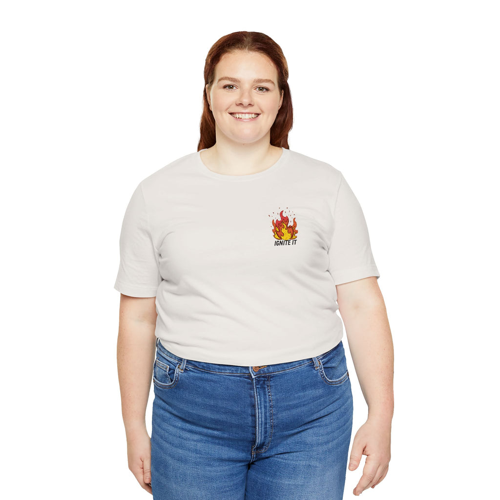 Retro Flame Graphic Tee