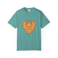 Graphic T-Shirt — Orange Emblem Front & “Fear Isn't a Word From Where I Come From” Back