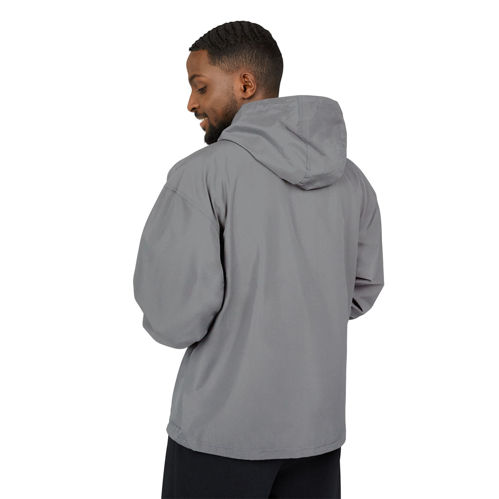 Packable Anorak Jacket — Champion Lightweight Windbreaker with 'CURSED' Logo