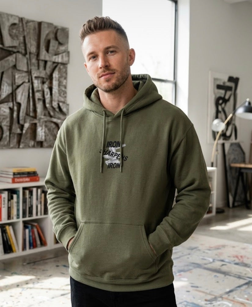 Iron sharpens Iron Hoodie - Graphic Sweatshirt
