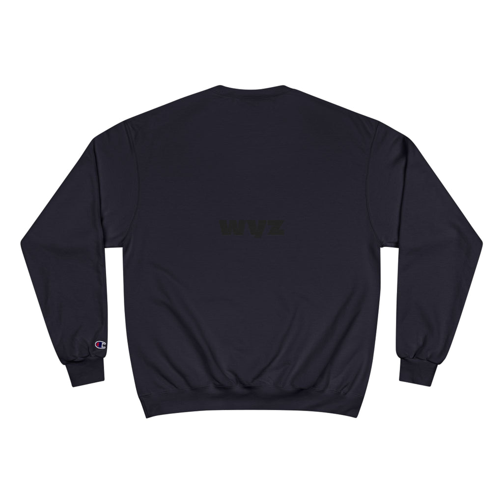 Champion Sweatshirt — 'Iron Sharpens Iron / Brother' Graphic Crewneck