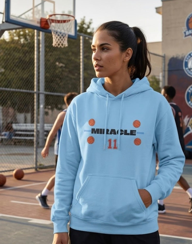Miracle 11 Basketball Hoodie — The Next Gen Player Sweatshirt