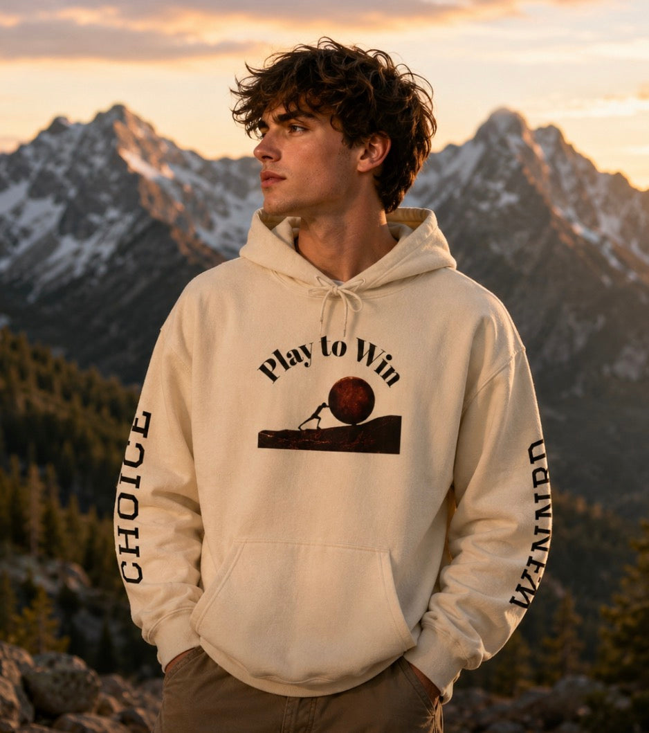"Play to Win" Hooded Sweatshirt